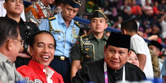 5 Momen keakraban Jokowi dan Prabowo bikin sejuk di mata