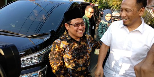 Sowan ke kediaman Ma'ruf Amin, Cak Imin mengaku bahas persiapan kampanye di Jatim