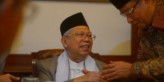 Malam ini, Ma'ruf Amin jenguk Gus Sholah dan hadiri acara NU