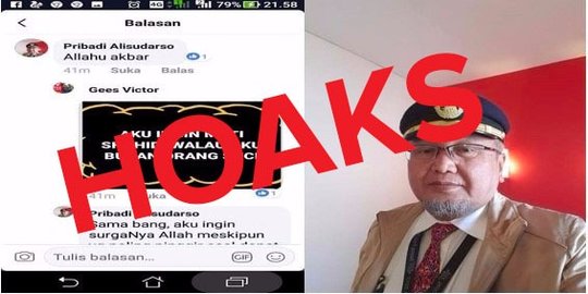 Pilot Lion Air trauma gara-gara salah dituduh netizen soal Neno Warisman