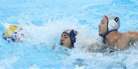 Tim polo air putra Indonesia takluk oleh Kazakhstan di perempat final Asian Games