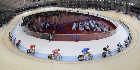 Elimination race 4.000 meter, pebalap sepeda putra Indonesia raih peringkat 6