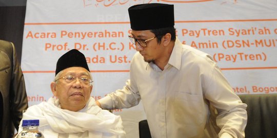 Ma'ruf Amin sebut Ustaz Yusuf Mansur masuk tim pemenangan