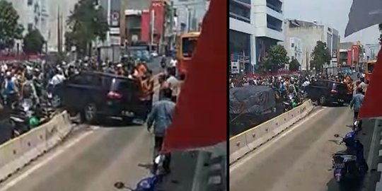 Franky pakai narkoba sebelum tabrak kendaraan dan separator busway