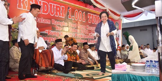 Buka Rakornas PDIP, Mega cerita kedekatannya dengan Ma'ruf Amin