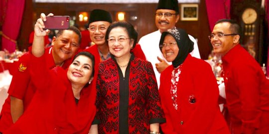 Megawati bangga hasil survei PDIP stabil teratas