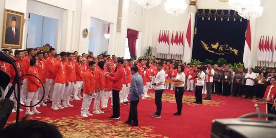 Sebelum acara penutupan, Jokowi cairkan bonus atlet Asian Games
