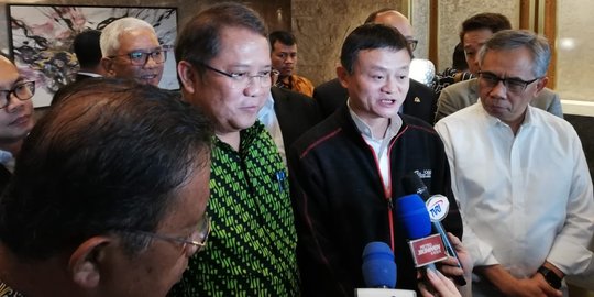 Bertemu Jack Ma, Menkominfo Rudiantara bahas pengembang SDM Indonesia