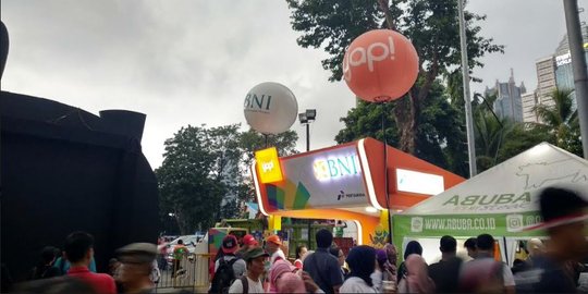 Di penutupan Asian Games, BRI dan BNI jual kartu e-money edisi terbatas