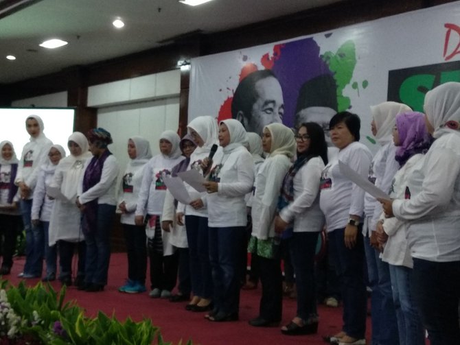 relawan perempuan jokowi