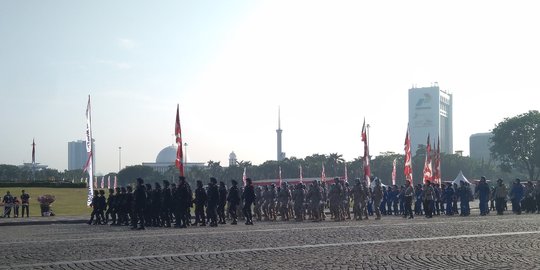 Ibu Negara dan srikandi kabinet kerja hadiri HUT ke-70 Polwan