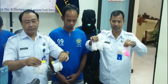 Sopir pemilik 1 kg narkoba dapat barang dari LP Kerobokan, upahnya Rp 2-5 juta