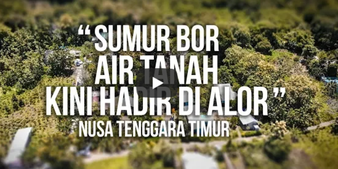 Sumur bor air tanah kini hadir di Alor, NTT