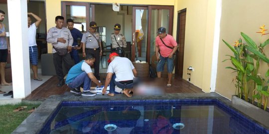 Di Bali, turis asal Inggris ditemukan tewas oleh sang pacar di kolam renang