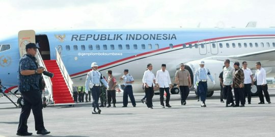 Ada di Lombok, Presiden pantau rekonstruksi pascagempa
