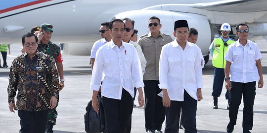 Jokowi tunjuk Ketua Tim Kampanye usai pulang dari Lombok