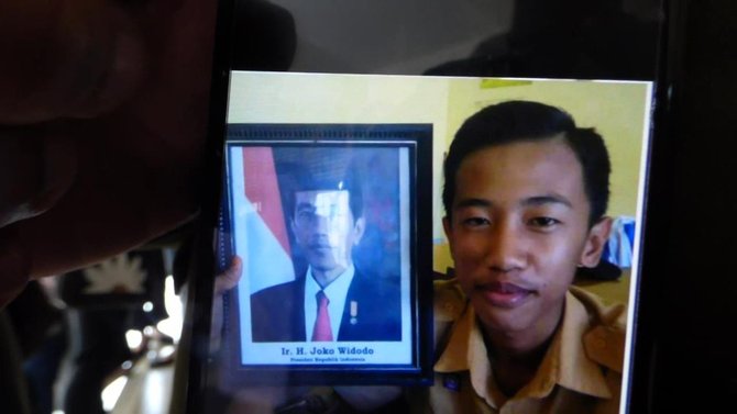 dimas pratama mahasiswa uii yogyakarta mirip jokowi