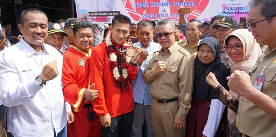 Sabet emas Asian Games, pesilat Iqbal dijanjikan jadi PNS dan diberi rumah