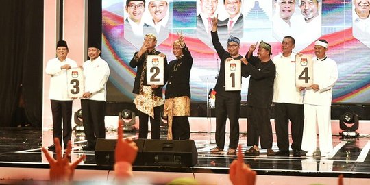 Kecuali Asyik, semua Cagub Jabar dukung Jokowi di Pilpres 2019