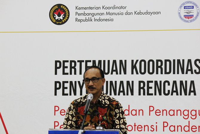 deputi peningkatan kesehatan kemenko pmk sigit priohutomo