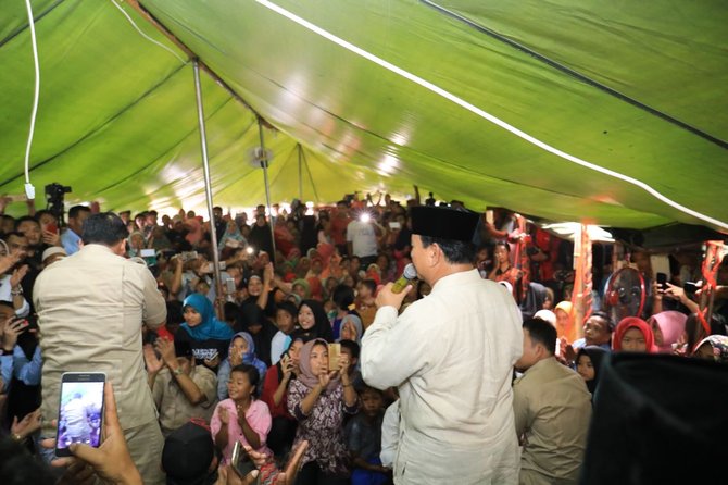 prabowo di lombok barat