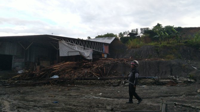 lokasi pondok tempat disambar petir