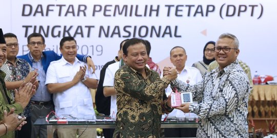 KPU gelar rapat pleno rekapitulasi DPT tingkat nasional