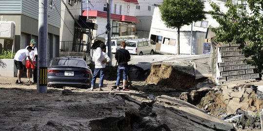 Usai Topan Jebi, Jepang diguncang gempa berkekuatan 6,7 SR