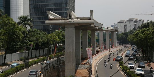 Dampak kenaikan USD pengaruhi proyek LRT Jakarta