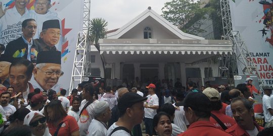 Ini alasan rumah di Jalan Proklamasi Nomor 46 dijadikan posko pemenangan oleh Jokowi