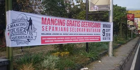 Acara mancing lele relawan Jokowi di DIY dikecam aktivis pecinta sungai