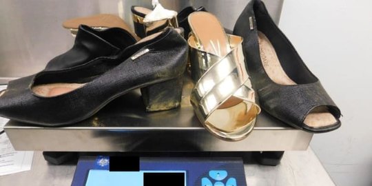 Selundupkan 2 kg kokain di sepatu hak tinggi, wanita AS dibui 7,5 tahun