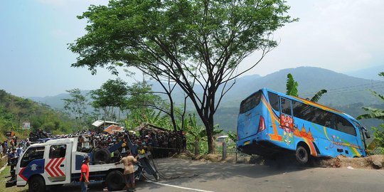 Kecelakaan bus di Cikidang, JK salahkan pengelola dan otoritas perhubungan