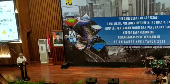 Kementerian PUPR apresiasi insan pendukung keberhasilan Asian Games 2018