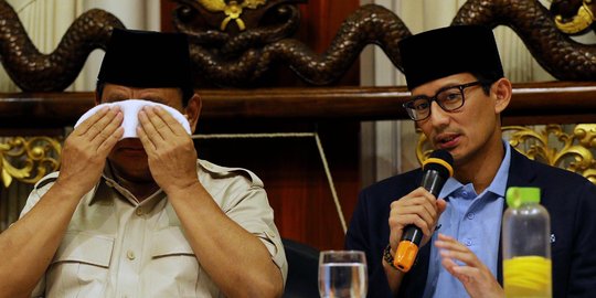 'Sentilan' Sandiaga Uno soal ekonomi pada pemerintahan Jokowi