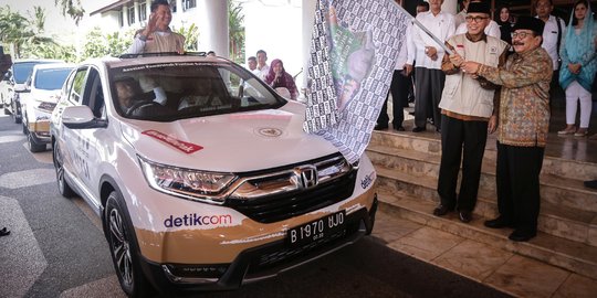 Honda CR-V jelajahi Indonesia selama 133 hari dan 21 ribu km