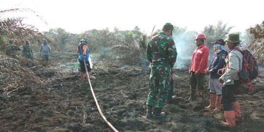 30 Hektar hutan di Gunung Lawu terbakar, petugas gabungan lakukan upaya pemadaman