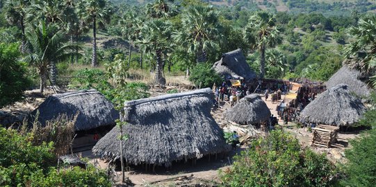 Kampung adat Bondo Morotuo Sumba Barat ludes terbakar