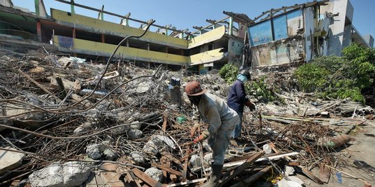 Melihat pembongkaran Rusun Karang Anyar yang akan direvitalisasi