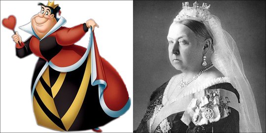 alice in wonderland ratu victoria