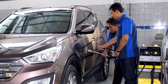 Selain Bekasi, fasilitas bodi-cat Hyundai hadir di Simprug Jakarta