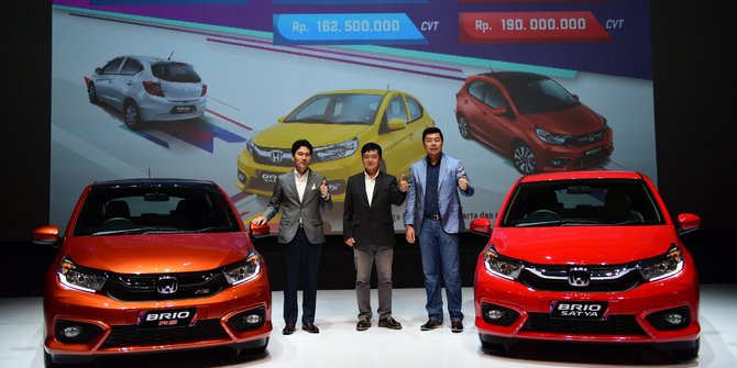  LCGC  Honda  Brio Satya naik Rp 6 5 10 juta ini variabel 