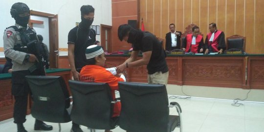 Teroris Wawan Kurniawan divonis 11 tahun penjara