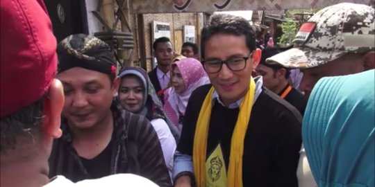 Ekonomi lesu, Sandiaga Uno ajak masyarakat berhemat