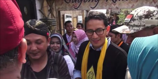 Imbau Gubernur tak sibuk urus Pilpres, Sandi minta maaf jika Ridwan Kamil tersinggung