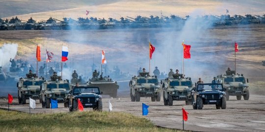 Rusia dan China adakan latihan militer terbesar sejak runtuhnya Uni Soviet
