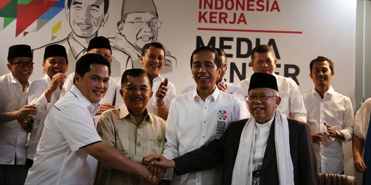 Struktur kepala daerah di tim kampanye Jokowi-Ma'ruf ditentukan 20 September