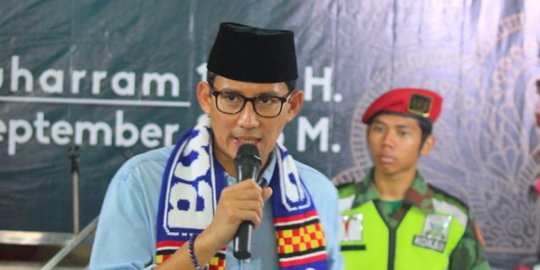 Sandi minta kepala daerah kubu Prabowo fokus benahi ekonomi, bukan Pilpres