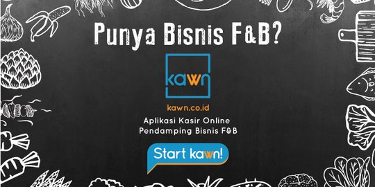 KAWN: pendamping bisnis F&B yang aman, akurat dan digital
