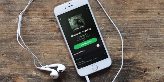10 ribu lagu kini bisa disimpan offline di Spotify